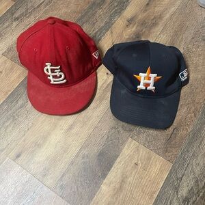 New Era Red St. Louis Cardinals MLB Hat with White Logo